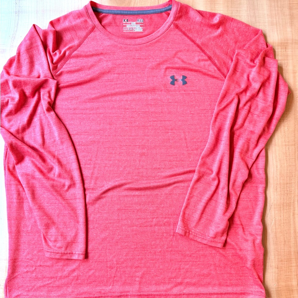 Under Armour Men's Coral Long Sleeve Tee